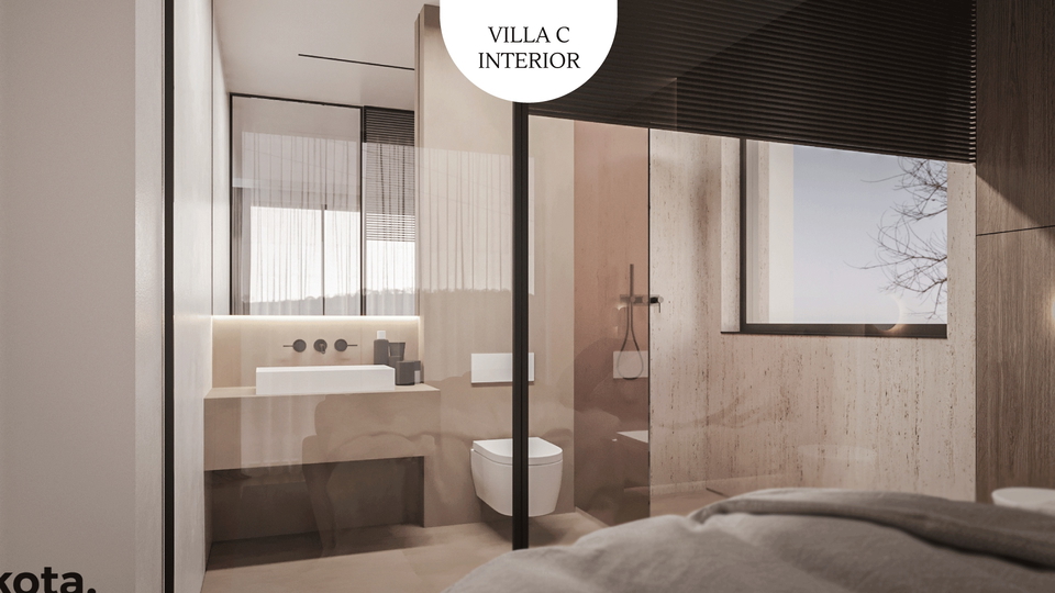 Posebna prilika! Novi luksuzni resort blizu mora! Vila, dvojna vila sa bazenom!