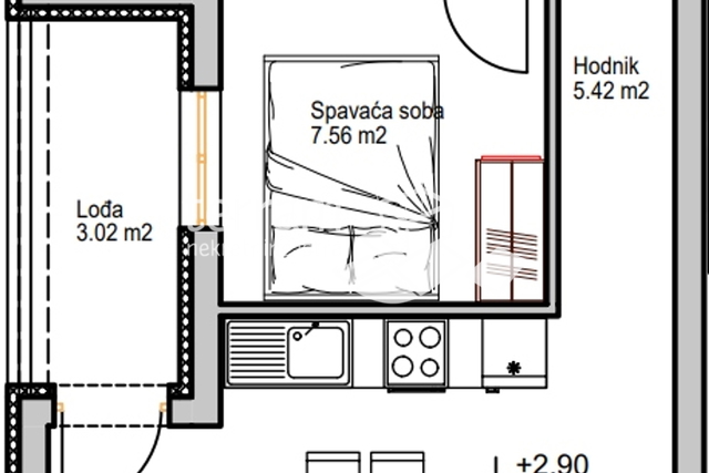 Istra, Pula, Centar stan 54,92m2, novogradnja  #prodaja