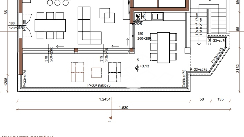 Istrien, Krnica, Kavran Villa 140m2 mit Pool, Garten 487m2 #verkauf