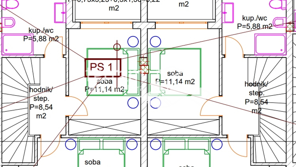 Istra, Ližnjan, kuća u prizemlju 90m2, 2SS+DB, 70m2 vrta, parking, ostava, NOVO!! #prodaja