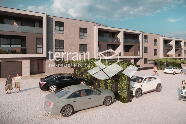 Istra, Pula, stan 58,70m2, 2SS+DB, I. kat, parking, NOVO!! #prodaja