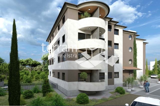 Istria, Pula, center, apartment 39.95 m2, 1 bedroom + bathroom, elevator, NEW!! #sale ​