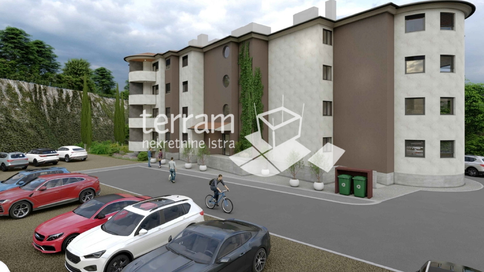 Istria, Pula, center, apartment 48.74 m2, 1 bedroom + bathroom, elevator, NEW!! #sale