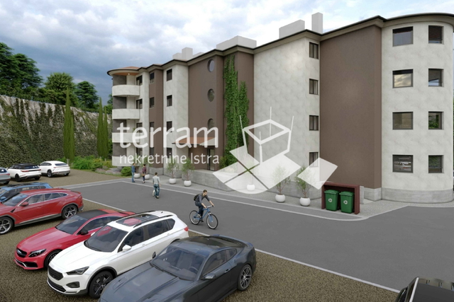 Istria, Pula, center, apartment 57,68 m2, 1 bedroom + bathroom, elevator, NEW!! #sale