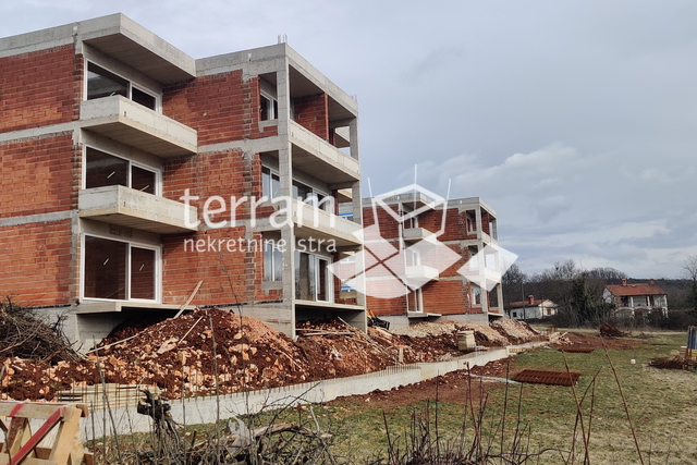 Istra, Žminj, stan 59,62m2 prvi kat, NOVO!!, #prodaja