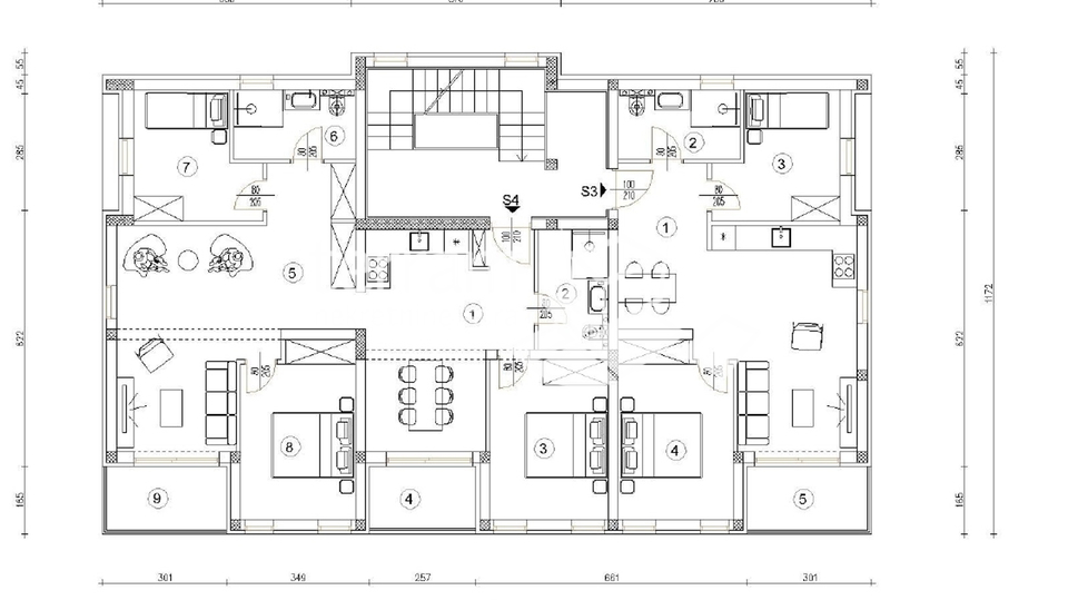 Istra, Pula, okolica, stan I. kat, 98,10m2, 3SS+DB, parking, NOVO!! #prodaja