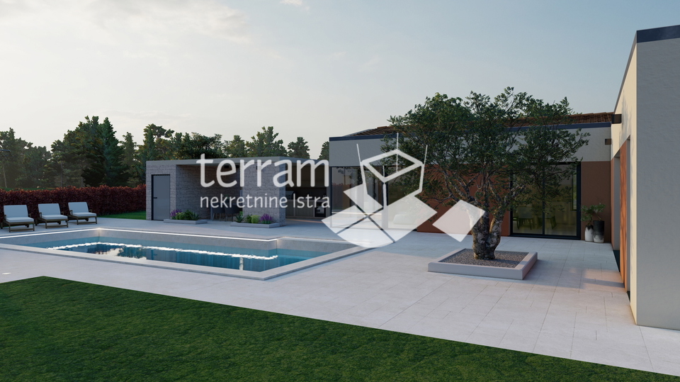 Istria, Tinjan, Kringa detached house 134m2 with pool, garden 1100m2 NEW, #sale