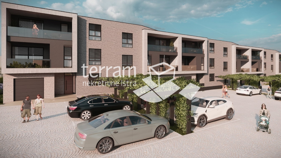 Istria, Pula, apartment 58.70 m2, 2 bedrooms, 1st floor, parking, NEW!! #sale