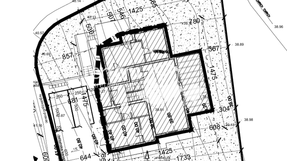 Istra, Medulin, Vintijan, građevinsko zemljište 700m2, s građevinskom dozvolom   #prodaja