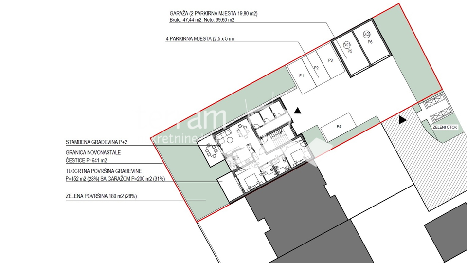 Istra, Pula, Valdebek, prvi kat 49,49 m2, 1SS+DB, NOVO  #prodaja