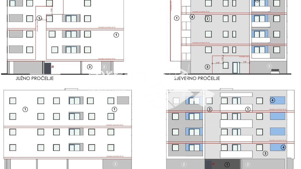 Istra, Pula, Monvidal, stan 50,07m2, 1SS+DB, NOVO  #prodaja