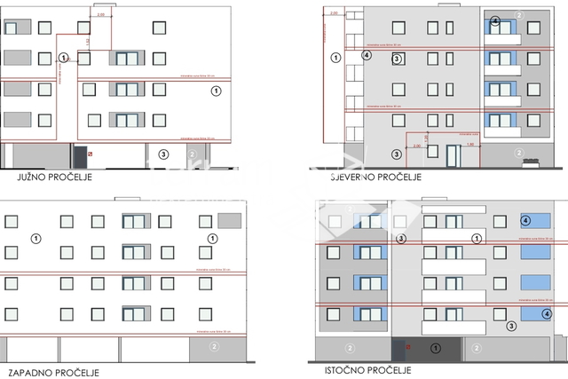 Istrien, Pula, Monvidal, Wohnung 56,79m2, 2SS+DB, NEUER #Verkauf