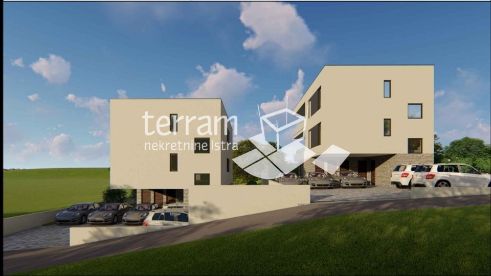 Istra, Medulin, stan u prizemlju 73,90m2, 2SS+DB, parking, vrt, blizina mora, NOVO!! #prodaja