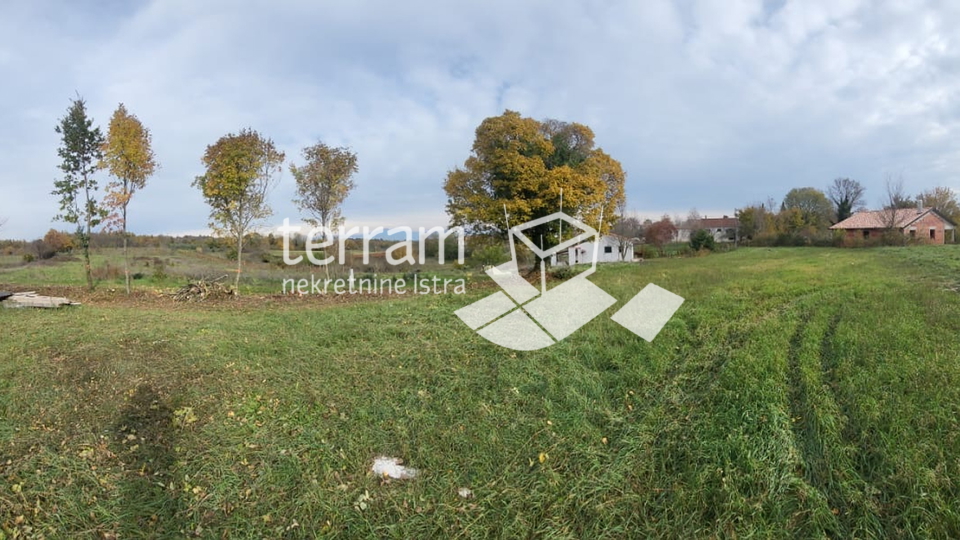 Istria, Barban, building plot 2031m2, valid building permit! #sale