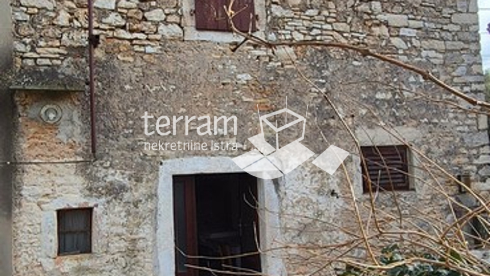 Istria, Šišan, stone house 70m2, garden 349m2 #for sale