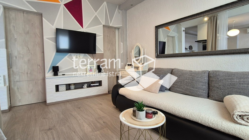 Istria, Pula, Veruda, apartment 39.52m2, 1 bedroom + living room, ground floor, excellent location, #for sale
