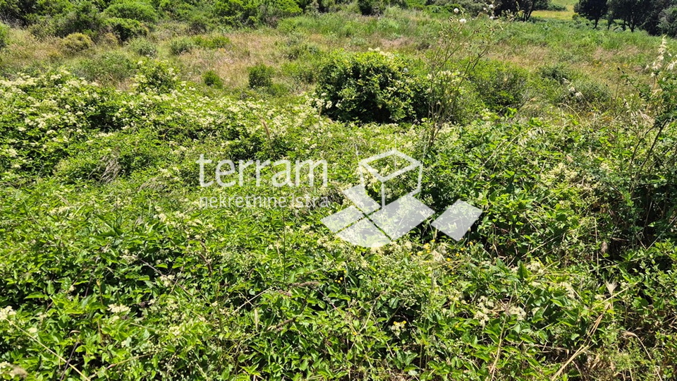 Istra, Medulin, Vinkuran, građevinsko zemljište 656m2, pogled na more, #prodaja