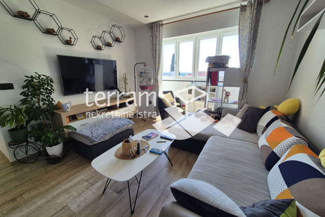 Istra, Pula, Vidikovac, stan III. kat, 1SS+DB, 52,51m2, renovirano, #prodaja
