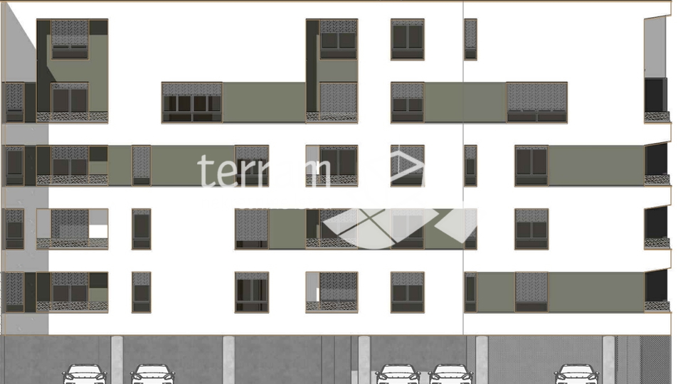 Istria, Pula, Center, duplex penthouse 127.92 m2, four bedrooms NEW BUILDING