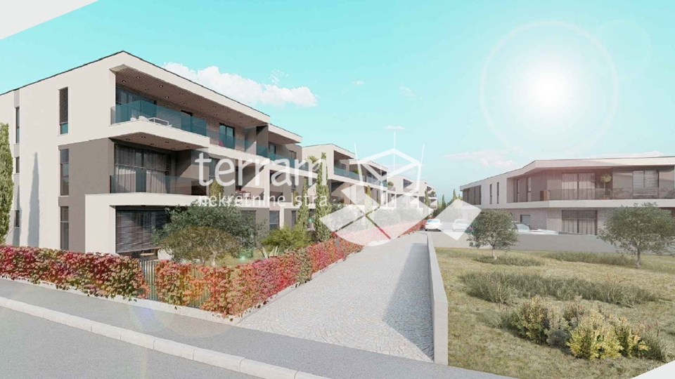 Istria, Pula, wider center, new building, 1st floor, 57.30m2, 2 bedrooms + bathroom, NEW!!!!