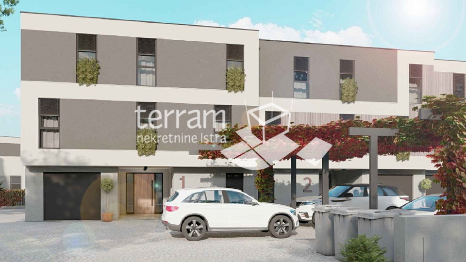 Istria, Pula, wider center, new building, 1st floor, 57.30m2, 2 bedrooms + bathroom, NEW!!!!