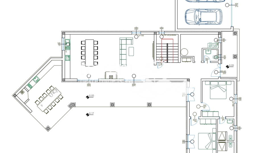 Istrien, Žminj, Villa 293m2 mit Swimmingpool und großem Garten 2800m2 zu verkaufen