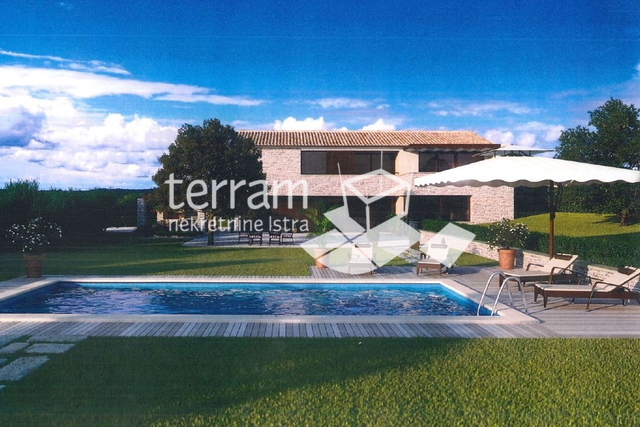 Istria, Tinjan, Jakovici, detached villa, 245m2, 4 bedrooms, 4 bathrooms, NEW!! Sale