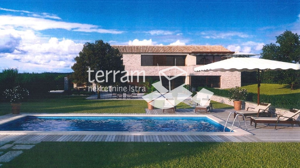 Istria, Tinjan, Jakovici, detached villa, 245m2, 4 bedrooms, 4 bathrooms, NEW!! Sale