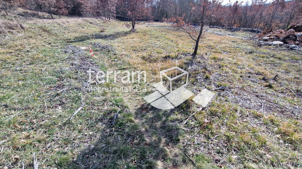 Istria, Tinjan, building plot 573m2 with building permit for a house with a swimming pool for sale