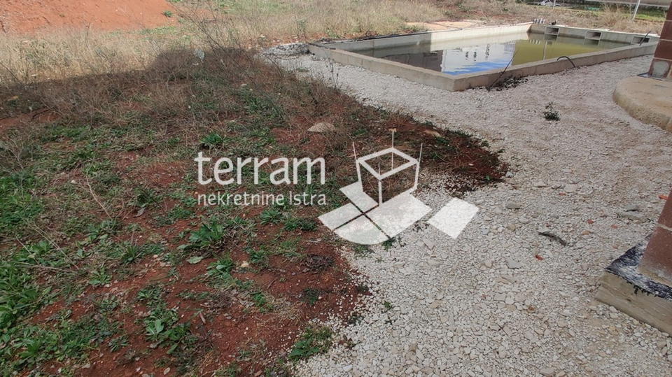 Istria, Barban, detached house under construction 163.81 m2 with swimming pool, for sale