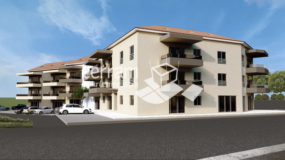 Istria, Valbandon, new building 66.09 m2, 2 bedrooms + living room, for sale