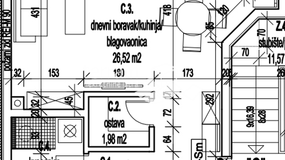 Istra, Valbandon, novogradnja 72,49m2, 2SS+DB, prodaja