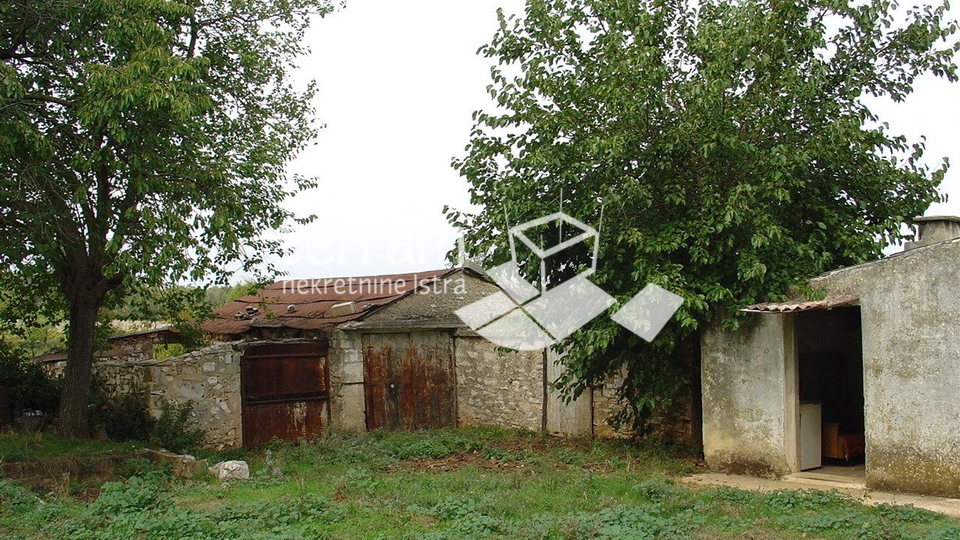 Istrien, Barban Umgebung, Grundstück mit Baugenehmigung, 11153m2