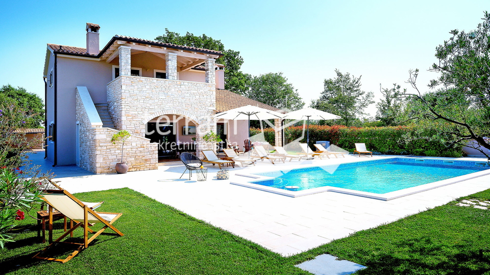 Istria, Krnica, Villa 280m2 with swimming pool, golf course and tennis court, #for sale