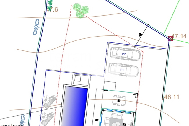 Istra, Ližnjan, kuća 127m2, s bazenom i okućnicom 480m2, #prodaja