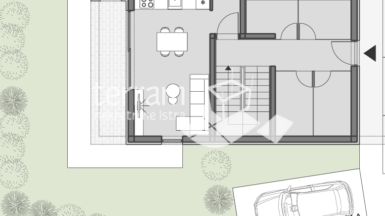 Istria&comma; Pula&comma; Valdebek&comma; ground floor 61&period;36m2&comma; 2 bedrooms &plus; living room&comma; storage room&comma; parking&comma; NEW&comma; &num;for sale