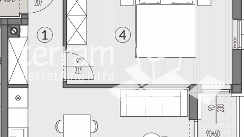 Istria&comma; Pula&comma; surroundings&comma; apartment 64&period;19m2&comma; 2 bedrooms &plus; living room&comma; ground floor&comma; two parking spaces&comma; NEW&excl;&excl; &num;for sale