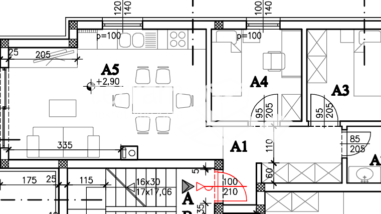 Istra&comma; Pula&comma; Valdebek&comma; stan 66&comma;05m2&comma; 2SS&plus;DB&comma; prvi kat&comma; gara&zcaron;a&comma; NOVO&comma; &num;prodaja