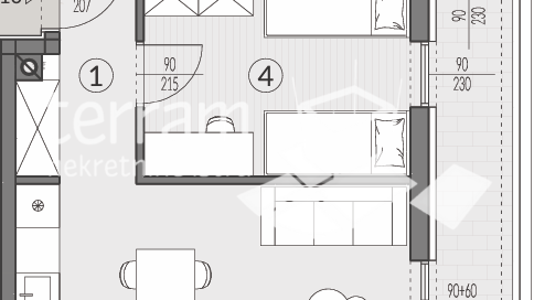 Istria&comma; Pula&comma; surroundings&comma; apartment 61&period;21m2&comma; 2 bedrooms &plus; living room&comma; first floor&comma; two parking spaces&comma; NEW&excl;&excl; &num;sale