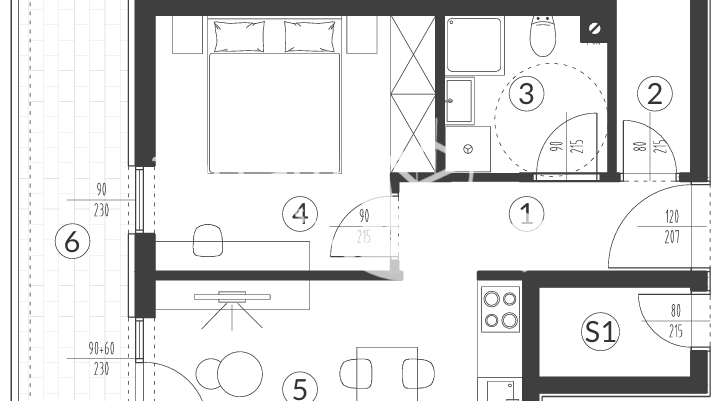 Apartment&comma; 51 m2&comma; For Sale&comma; Pula - &Scaron;iki&cacute;i