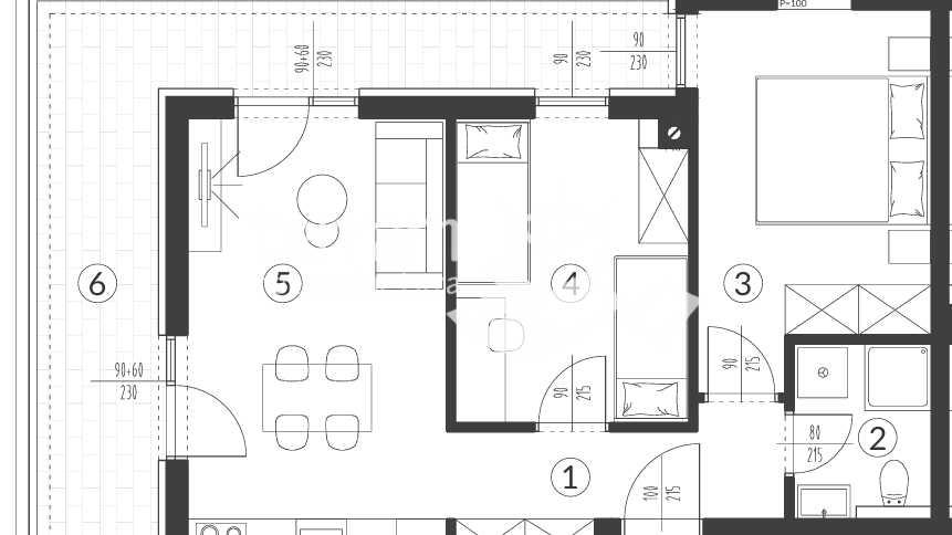 Istria&comma; Pula&comma; surroundings&comma; apartment 57&period;96m2&comma; 2 bedrooms &plus; living room&comma; 2nd floor&comma; parking&comma; NEW&excl;&excl; &num;sale