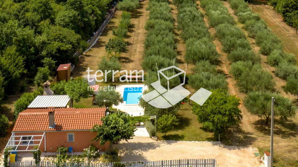 Istra&comma; Mar&ccaron;ana&comma; ku&cacute;a 42m2&comma; bazen&comma; oku&cacute;nica 1854m2&comma; NOVO&comma; &num;prodaja