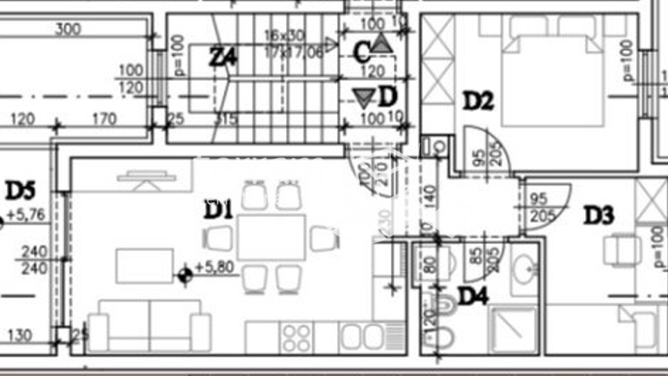 Apartment, 52 m2, For Sale, Pula - Valdebek