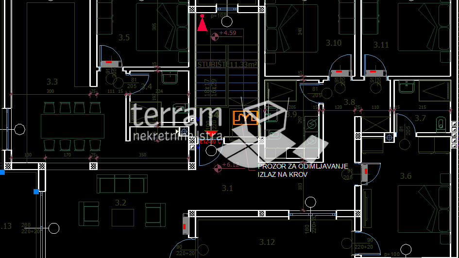 Istria&comma; Pula&comma; &Scaron;tinjan&comma; apartment 170m2&comma; 3 bedrooms &plus; living room&comma; second floor&comma; garage&comma; NEW&comma; &num;for sale