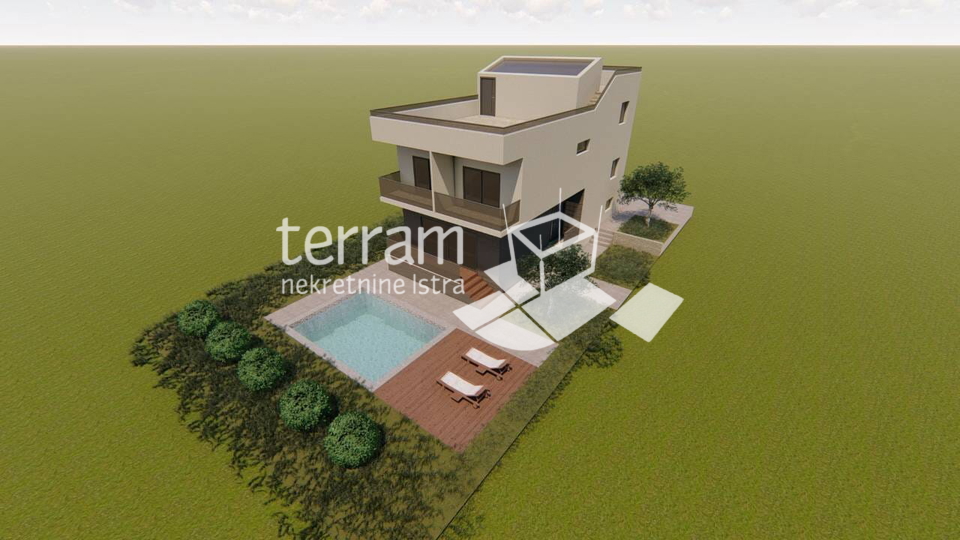 Istra&comma; Li&zcaron;njan&comma; ku&cacute;a 180m2 s bazenom&comma; oku&cacute;nica 438 m2&comma; &num;prodaja
