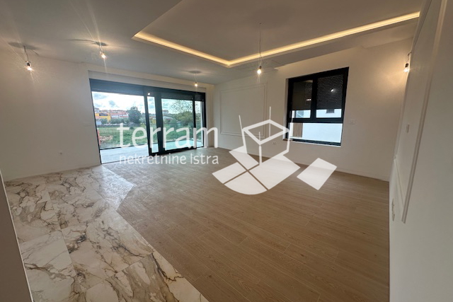 Istria, Pula, Štinjan, apartment 132.36 m2, ground floor, 3 bedrooms + dining room, first floor, NEW, #for sale