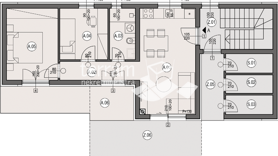 Istria&comma; Pula&comma; Busoler&comma; apartment 64&period;05 m2&comma; 2 bedrooms &plus; living room with dining area&comma; garden 50 m2&comma; &num;for sale