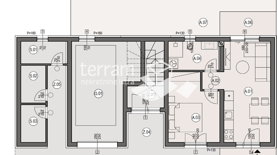 Istria&comma; Pula&comma; Busoler&comma; apartment 52&period;20m2&comma; 1 bedroom &plus; living room&comma; garden 46m2&comma; &num;for sale