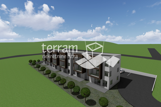 Istra, Pula, Šijana, građevinsko zemljište 2350m2,  idejni projekat za 18 stanova, #prodaja