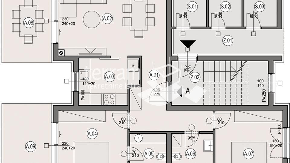 Apartment, 97 m2, For Sale, Pula - Valdebek